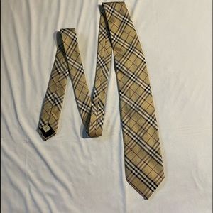 Authentic Burberry 100% Silk Classic Tie